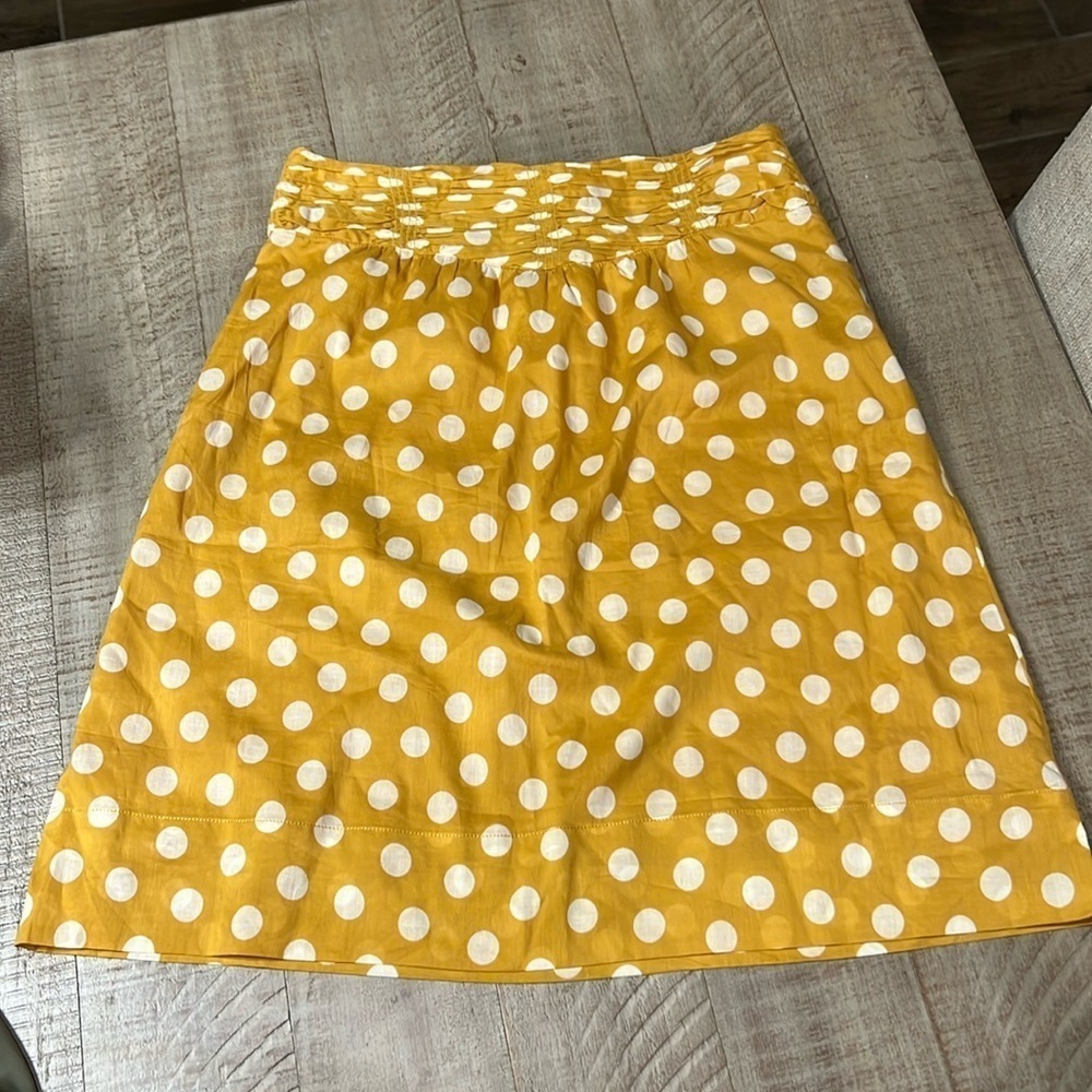 TORY BRUCH women’s Polka Dot Fully Lined Skirt